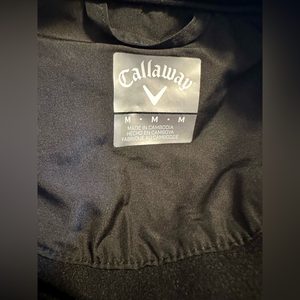 Callaway Men's Quilted Puffer Full Zip Golf Jacket Size M - NWT​ - Picture 7 of 12